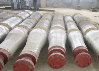 Silver Die Casting Mold Parts For Hot Induction Expanding Bending Machine